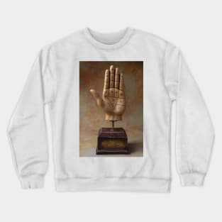 Rascette Palm Reading Hand Crewneck Sweatshirt